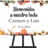 Carteles de bienvenida para bodas